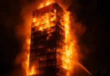 U plamenu Vjesnikovog nebodera