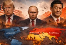 Nova podjela svijeta realizira se u skladu s Orwellovom 1984.